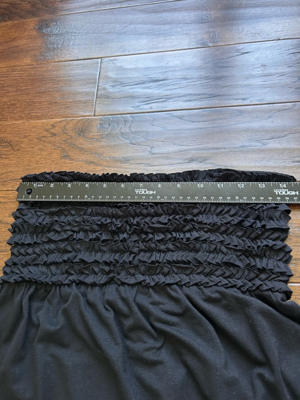 Xhilaration Sz L tube top tshirt maxi dress - Picture 5 of 7